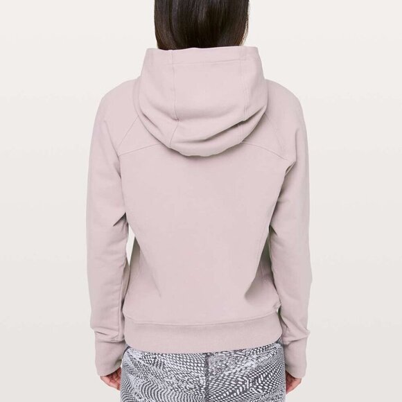 Lululemon Scuba Pullover Smoky Blush- Pullover Athleisure Hoodie- Size 8 - Picture 3 of 14